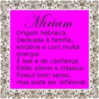 Miriam