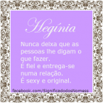 heginia