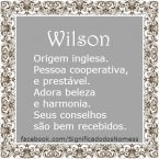 Wilson